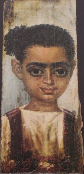 A Boy, Antinoopolis (?), AD 130-150 (Holle, private collection)